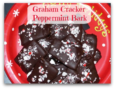 Graham Cracker Peppermint Bark
