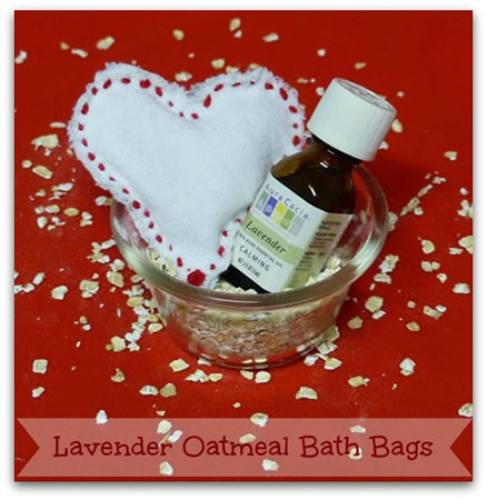 Lavender Oatmeal Bath Bags