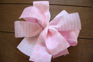 instructions for making hair bows