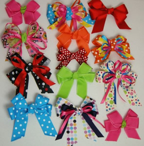 easy girls hair bow instructions or tutorial
