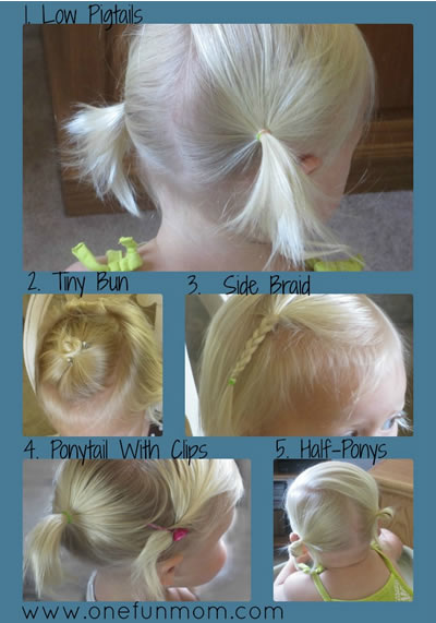How-To Hair Styles For Toddler Girls