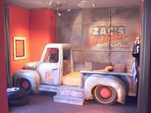 Vintage Truck Bedroom Inspiration