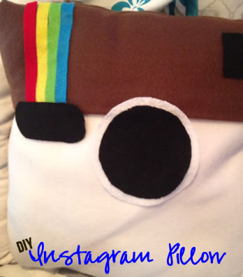 create an instagram pillow