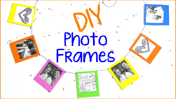 DIY Crafts - Photo Frame Ideas and Decorations