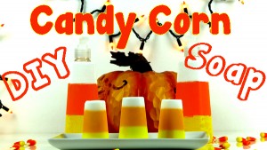 DIY Candy Corn Soap